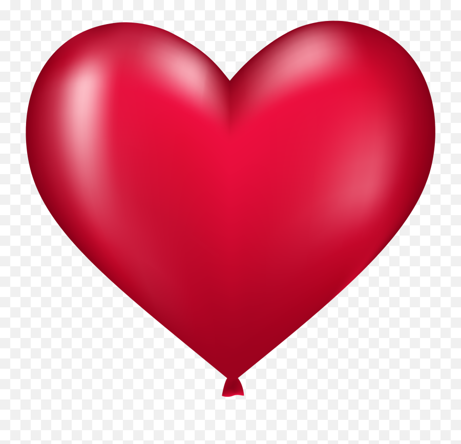 Heart Shaped Balloon Png Image - Globo Corazon Png,Heart Balloon Png
