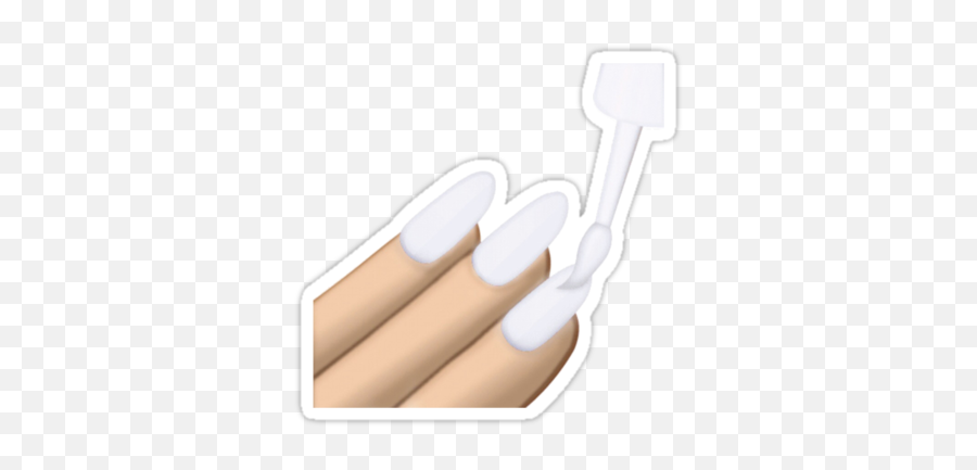 Grande Black Nails Emoji - Lump Hammer Png,Nails Emoji Png