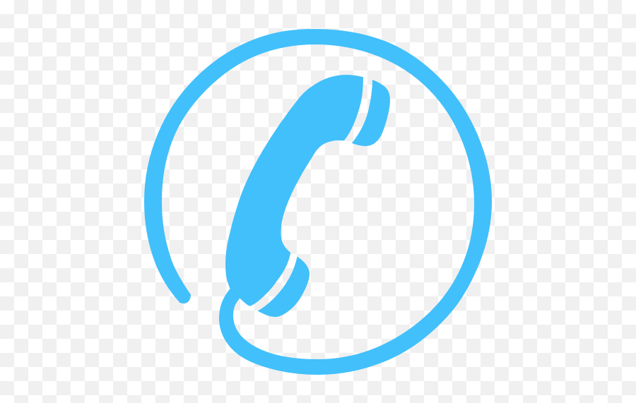Phone - Icon Blue Phone Png,Blue Phone Png