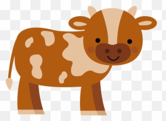 Baby Farm Animals Cute Clipart - Order By Size png