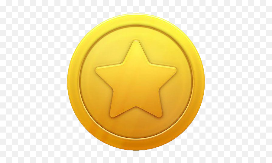 Star Game Gold Coin Png All - Game Gold Coin Png,Coin Png