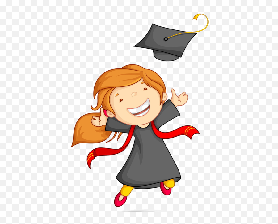 Graduate Png - Personnages Illustration Individu Personne Kids Graduation Clipart,Kids Clipart Png