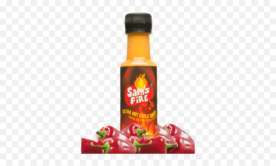 Enextra Hot Chilli Saucedeextra Sauceessalsa Chile Extra Picantesvextra Het Chili Såsarextra Saucefrextra - Glass Bottle Png,Hot Pepper Png