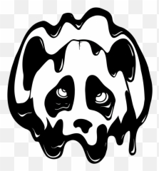 Panda Face Clipart Png Download - Automotive Decal,Panda Face Png