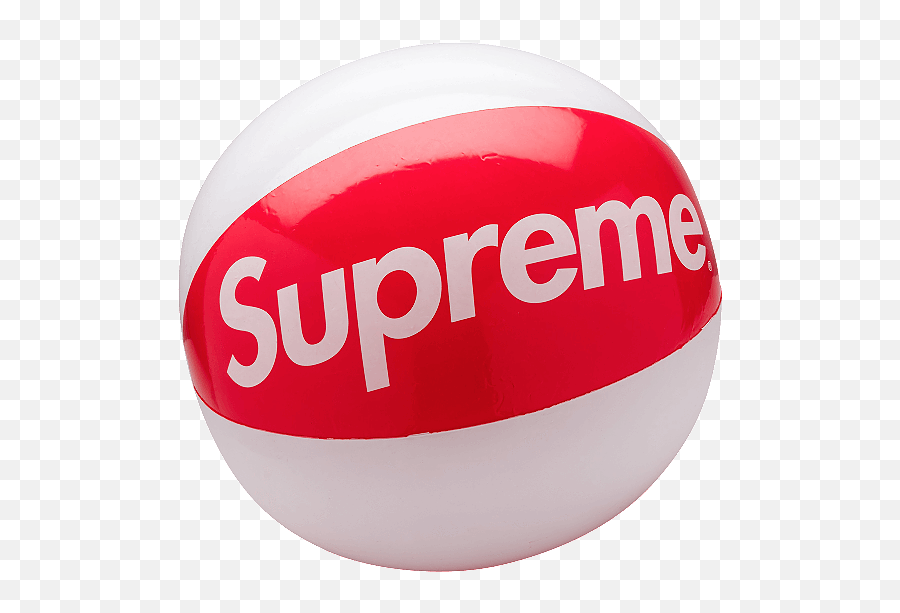 Supreme Beach Ball One Size Shoes Red - Bola De Praia Da Supreme Png,Beachball Png