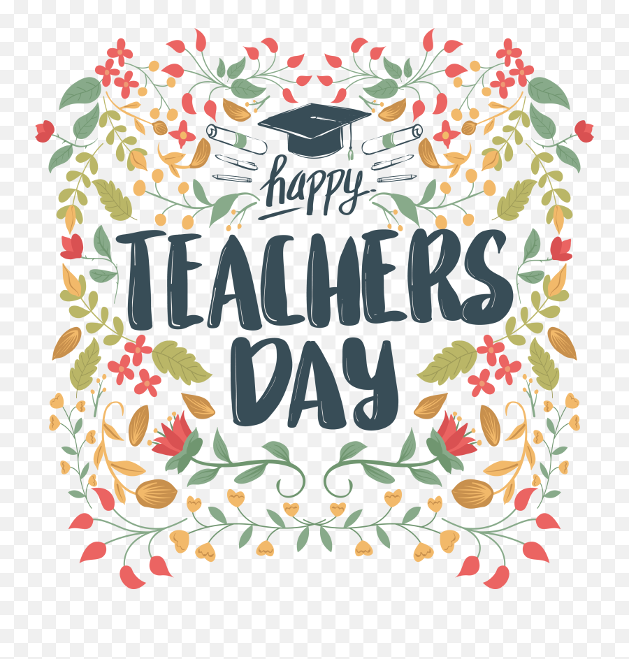 Happy Teachers Day Png Transparent - Happy Teachers Day Png,Teachers Png