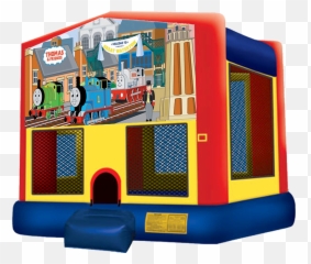 Thomas The Train Bouncer Moonwalk - Paw Patrol Jumping Castle Png,Thomas The Train Png