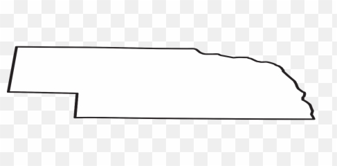 Nebraska State Map - Nebraska Map Vector Png,Nebraska Png