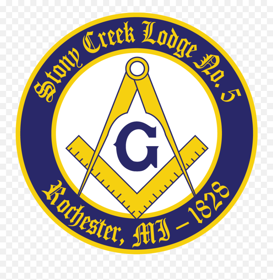 Masonic Lodge Stony Creek 5 In - Vertical Png,Masonic Lodge Logo