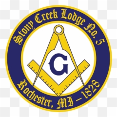 Masonic Lodge Stony Creek 5 In - Vertical Png,Masonic Lodge Logo