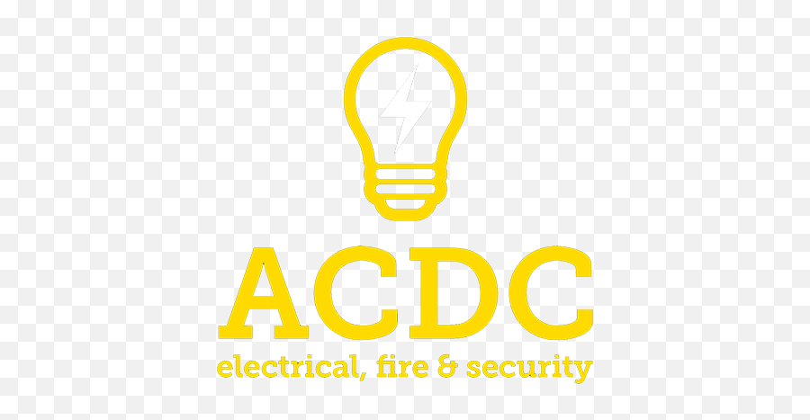Acdc Electrical U2013 Fire And Security Across The - Light Bulb Png,Ac/dc Logo