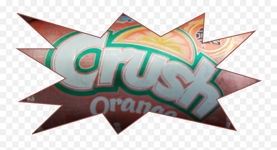 Crush Pow Superhero Comics Orange Sticker By Etbey - Language Png,Orange Crush Logo