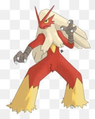 Pokemon Shiny Blaziken - Pokemon Blaziken Png,Blaziken Png