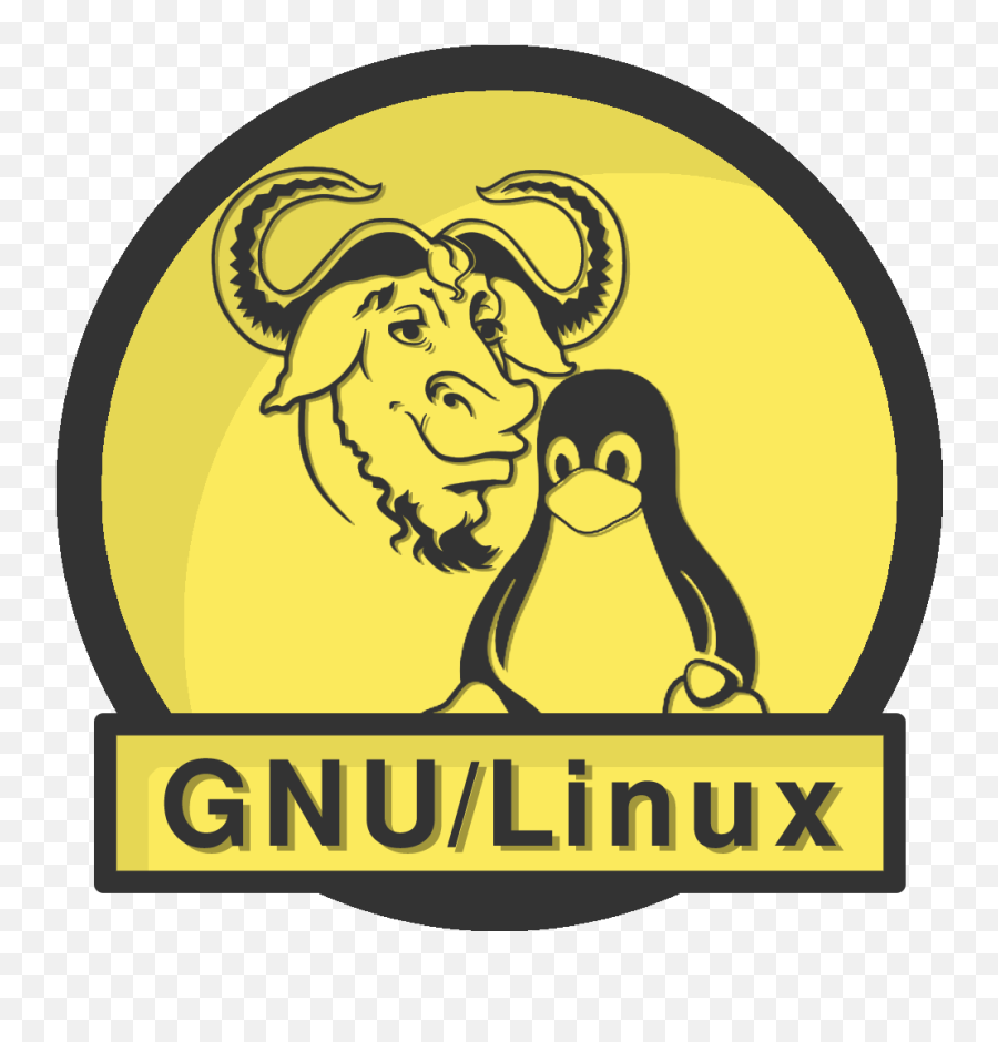 Download Hd Gnu Tux - Gnu Linux Logo Transparent Png,Tux Logo