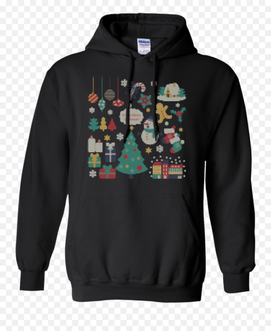 Merry Christmas Icon Funny Cute Ugly Pullover - Lego Black Knights T Shirt Png,Christmas Icon