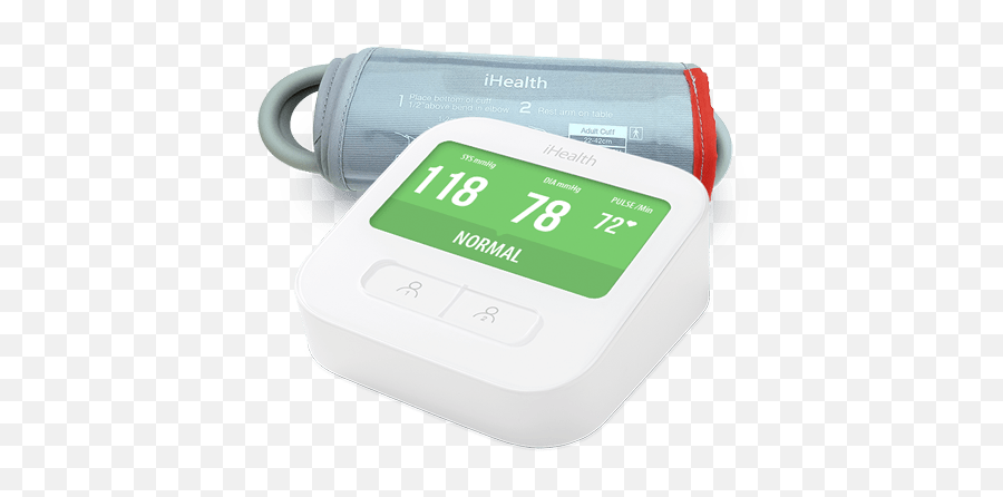 Clear Wireless Blood Pressure Monitor - Bpm1 Ihealth Png,Blood Pressure Monitor Icon
