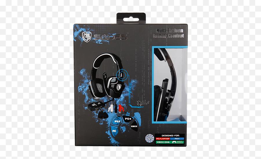 Sades Spider Gaming Headset - Portable Png,Icon Xbox 360 Headset
