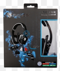 Sades Spider Gaming Headset - Portable png