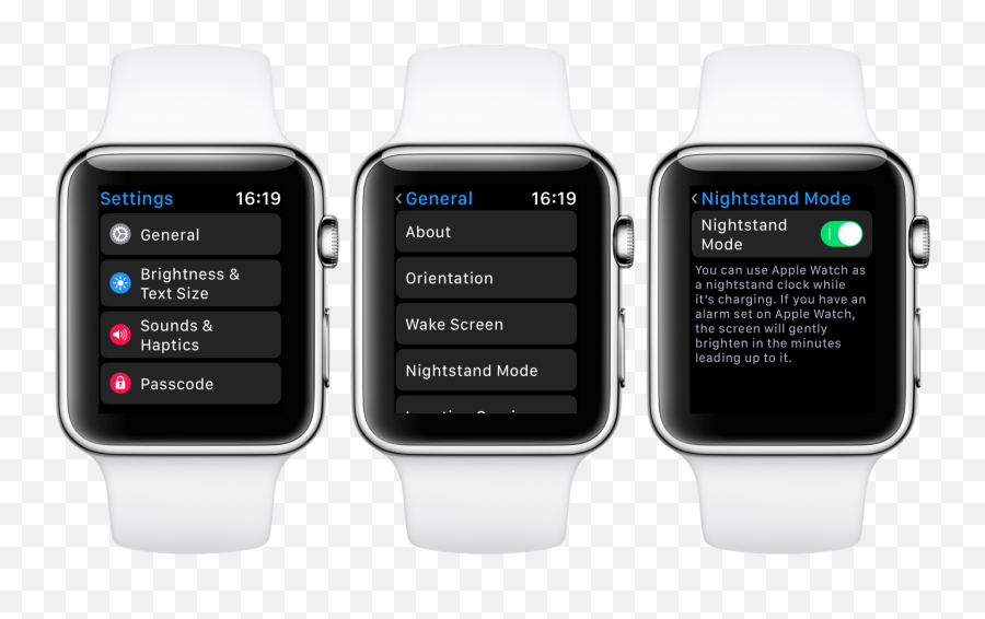 How To Turn Off Nightstand - Lock Apple Watch Screen Png,Nite Icon Watch