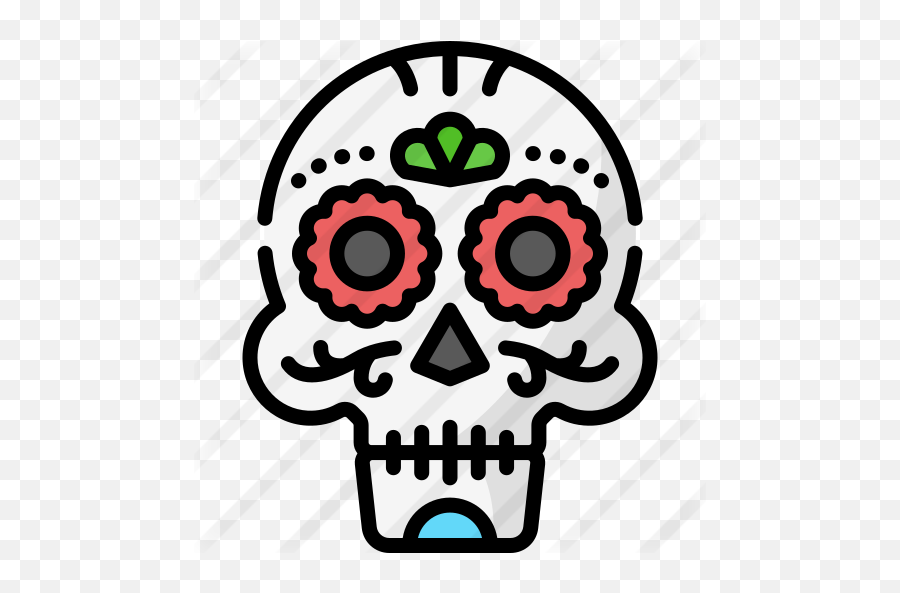 Mexican Skull - Dot Png,Facebook Skull Icon