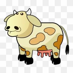 Png Transparent Cow Udders - Cow Clip Art,Vaca Png