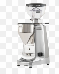 La Marzocco Lux D By Mazzer - Polished Aluminum Grinder png