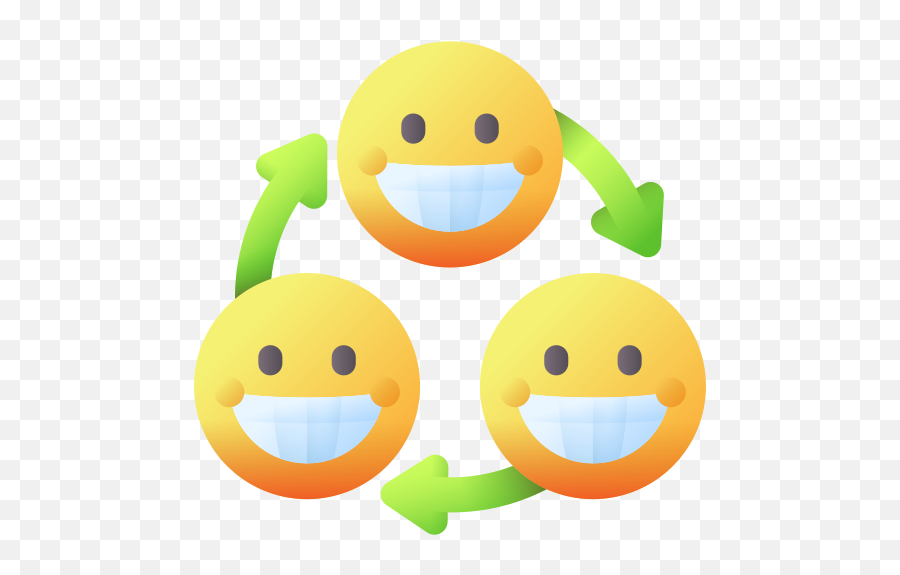 Friend Circle - Free Smileys Icons Happy Png,Vector Smiley Icon