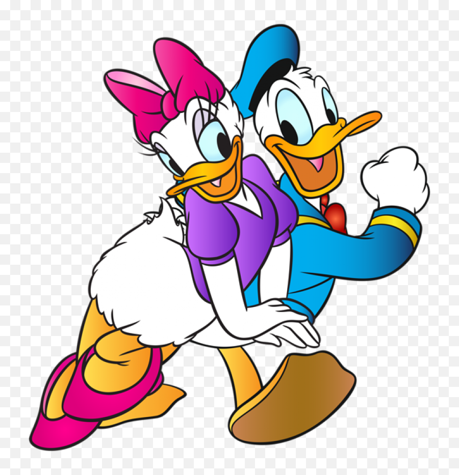 Donald And Daisy Transparent Png - Donald Duck And Daisy Duck,Daisy Png