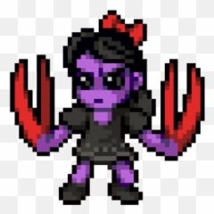 Indie Pogo Characters - TV Tropes Pixelated Halloween Pumpkin png