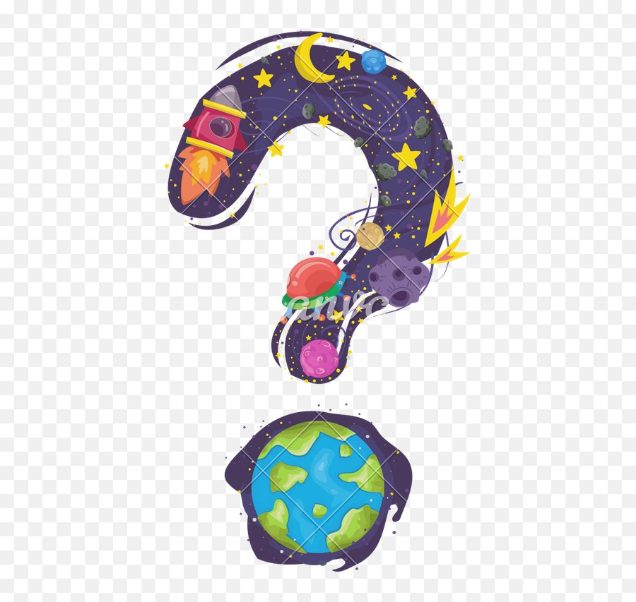 Question Mark Png Background - Earth With Question Mark Png,Mark Png