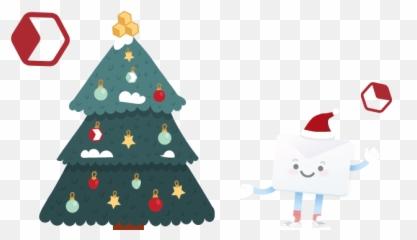 Christmas New Year Customizable Email Templates - BEE free Joyeusrd Fetes De La Part Toute Equipe png