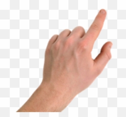 Pointing Transparent Stickpng - Hand Png
