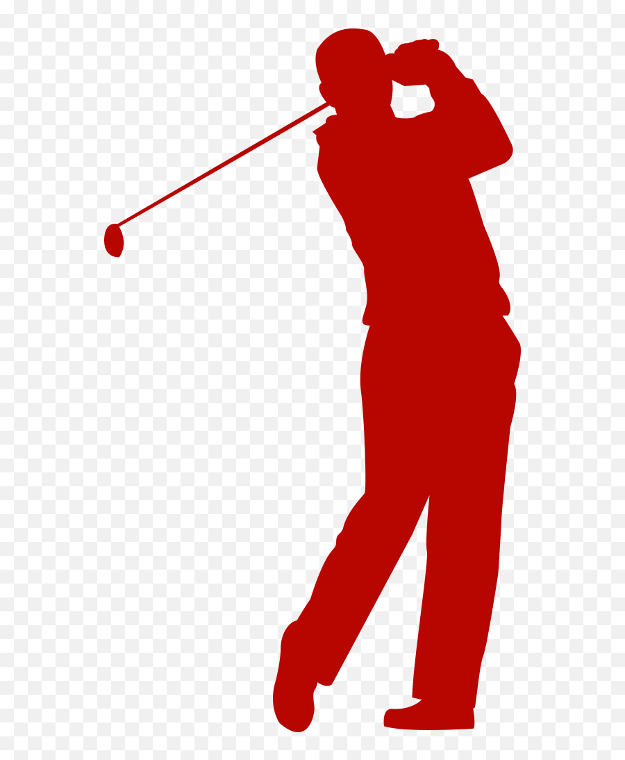 Golf - The Hand Speed Trainer Golfer In Red Clipart Png,Golf Icon Vector