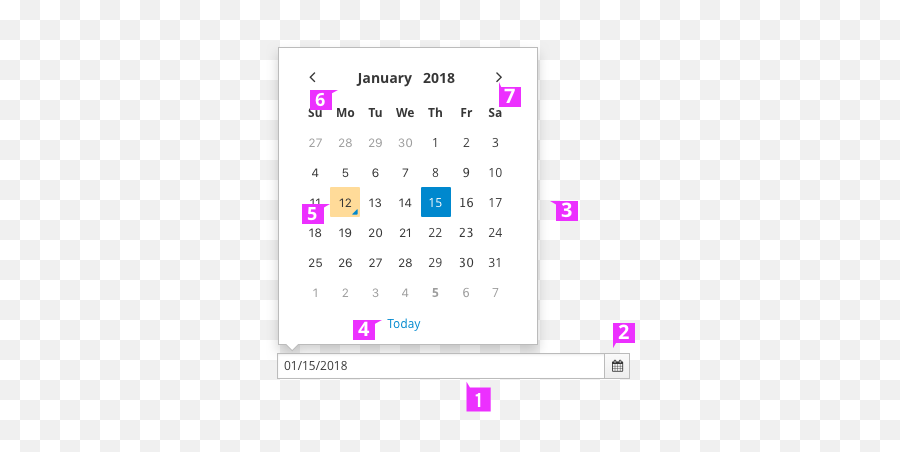 Date And Time Patternfly - Dot Png,Datepicker Calendar Icon