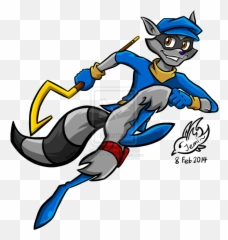 Download Sly Cooper By Jemidove - Sly Cooper 2 Png Image Sly Cooper Transparent,Sly Cooper Png