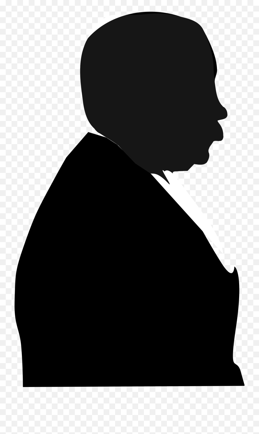 Old Man Silhouette Png 1 Image - Old Man Silhouette Face,Man Silhouette Png