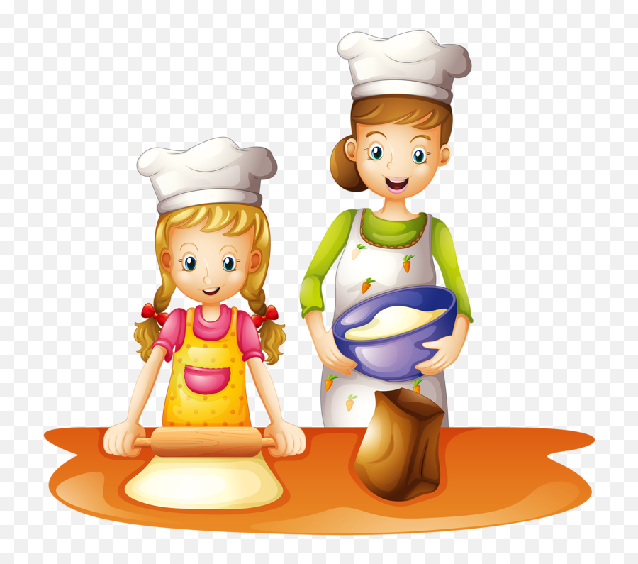 Mom Cooking Png Picture - Kids Cooking Clipart,Baking Clipart Png