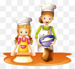 Mom Cooking Png Picture - Kids Cooking Clipart,Baking Clipart Png