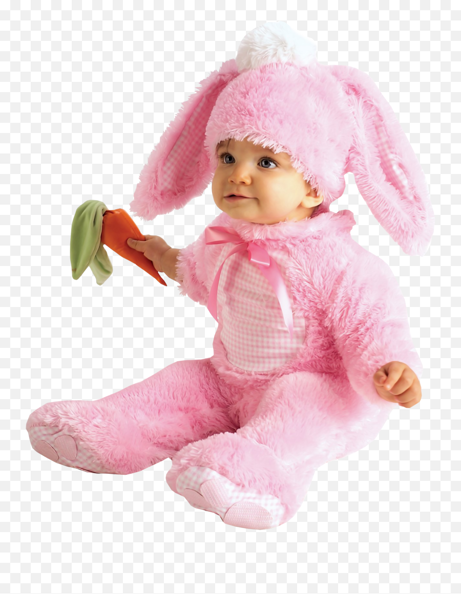 Baby Child Png - Easter Bunny Baby Outfit,Baby Girl Png