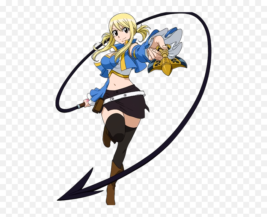 Fairy Tail Characters - Lucy Heartfilia Fairy Tail Png,Natsu Png