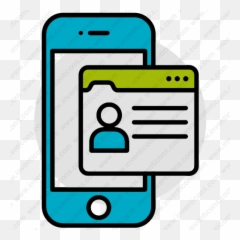 Download Digital Profile Vector Icon Inventicons - png