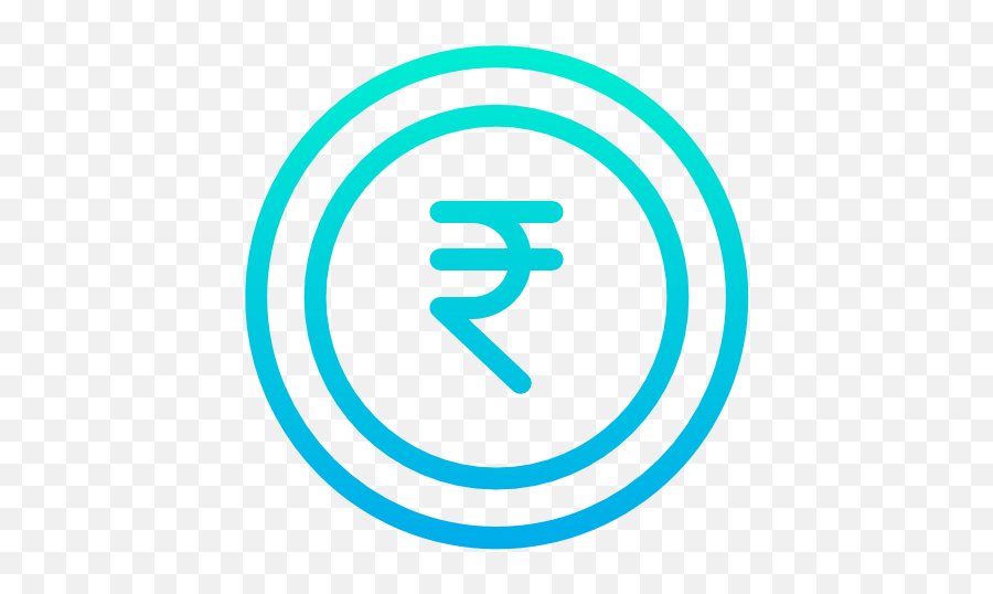 Rupee - Blue Rupee Icon Png,Rupee Png