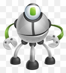 Futuristic And Fantasy Vector Cartoon Characters Graphicmama - Robot Name png
