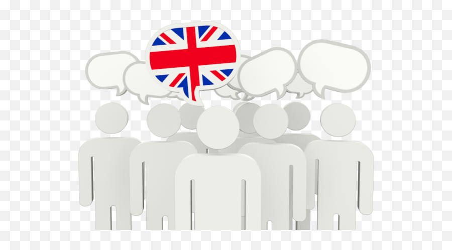 Speech Bubble Illustration Of Flag United Kingdom Png Speach Icon