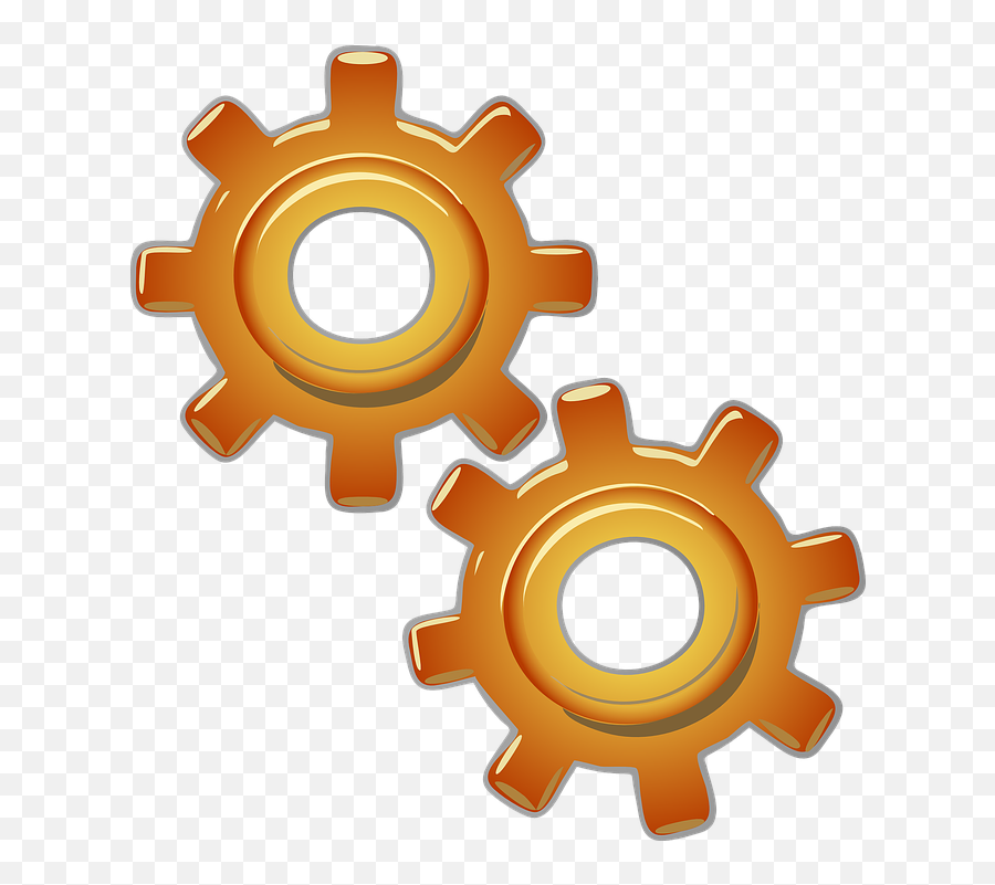 Gears Engine Copper - Free Vector Graphic On Pixabay Png,Copper Icon