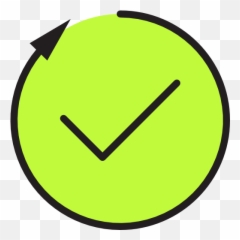 Tick Icon From Essential Pack Style - Lineal color png