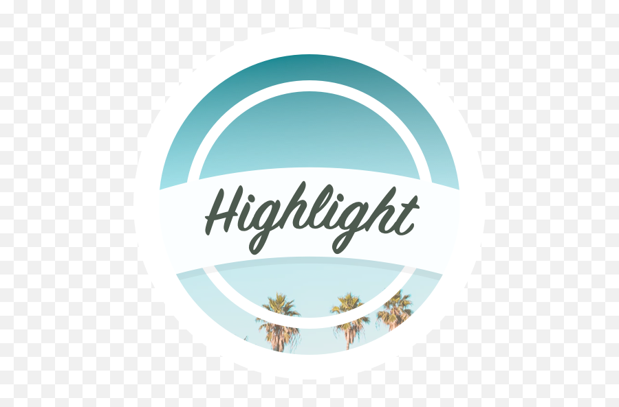 Highlight Cover Maker For Instagram - Storylight Apps On Sampul Sorotan Ig Biru Png,Instagram Logo White Background