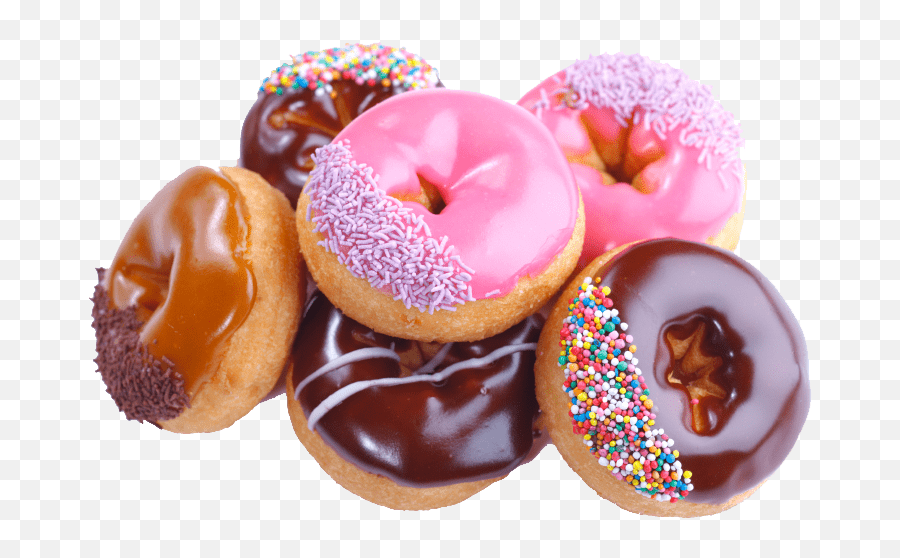 Stack Of Donuts Transparent Png - Dunkin Donuts Png,Donuts Transparent
