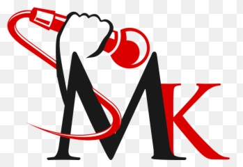 Elegant Personable Singer Logo Design - Love Mk Logo Design Png,Singer Logo