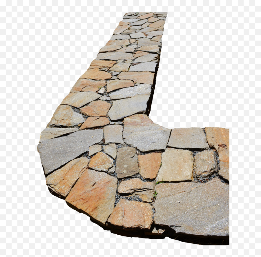 Download Walkway Cobblestone Clip Art - Stone Path Png,Cobblestone Png